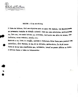 Nota - Palestra sobre Marcuse