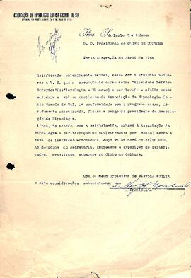 Correspondencia Recebida 1