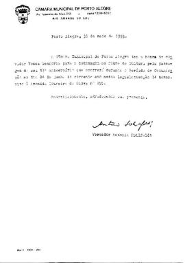 Homenagem da Câmara de Vereadores