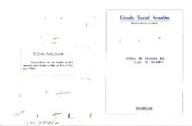 Folder - Coral de Câmara do Clube de Cultura