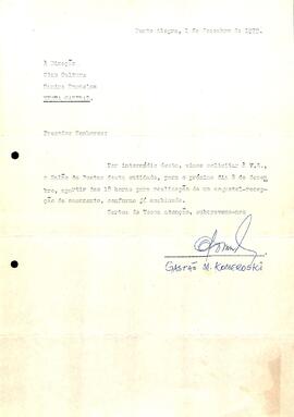 Correspondencia Recebida 20