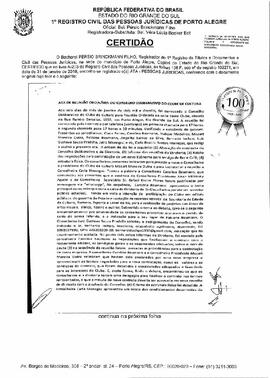 Ata de Reunião - 2018