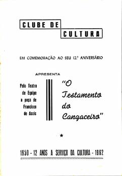 O testamento do cangaceiro