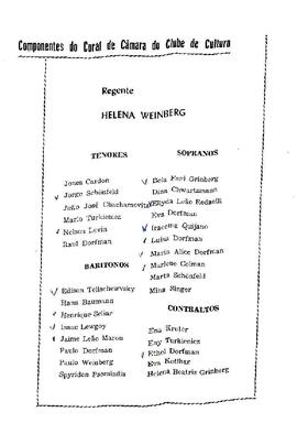 Folder - Coral de Câmara