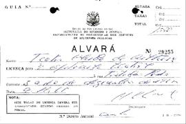 Alvará 1