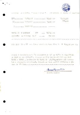 Borderô show Nei Lisboa e Gelson Oliveira