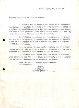 Correspondencia Recebida 25