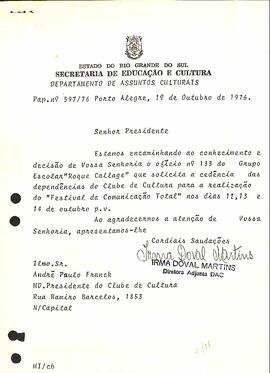 Correspondencia Recebida 64