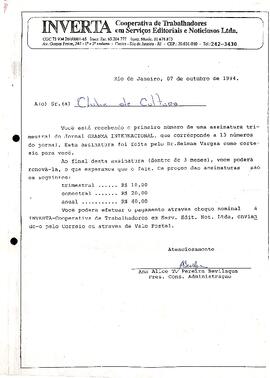 Correspondencia Recebida 26