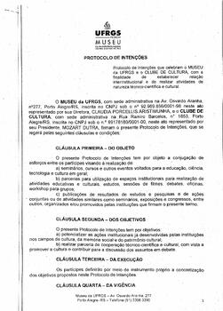 Convênio Universidade Federal do Rio Grande do Sul