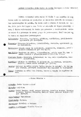 Loucos e caretas numa farsa de verão - sinopse da peça