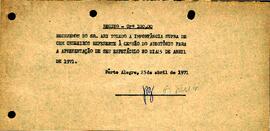 Recibo apresentação Ari Toledo