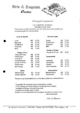 Arte e Requinte - Cestas