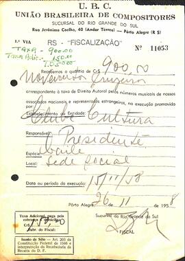 UBC - Números Musicais - Baile