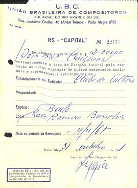 UBC - Números Musicais - Baile