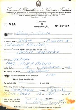 SBAT - Dir. Representação - O Doente Imaginário