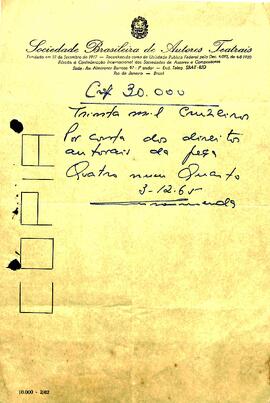 SBAT - Dir. Representação - Quatro num quarto