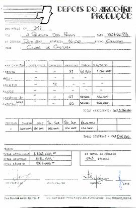 Bordero -  A revolta dos perus