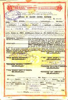 Apolice de Seguro de 1964
