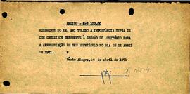 Recibo apresentação Ari Toledo