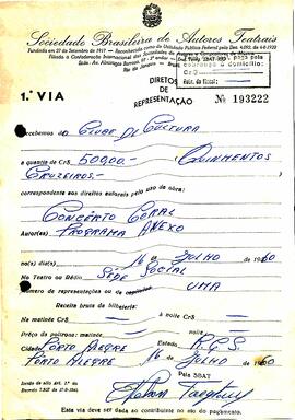 SBAT - Dir. Representação - Concerto Coral