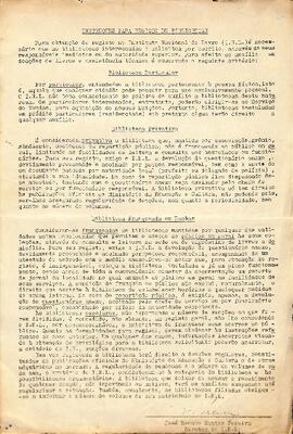 Instrução Registro Biblioteca