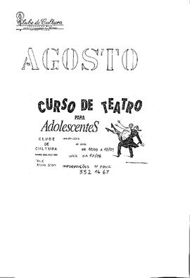 Curso de Teatro para Adolescentes