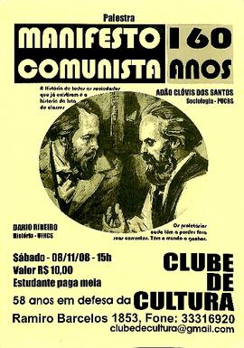 Manifesto Comunista - 160 anos