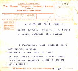 Telegramas de felicitacoes 19