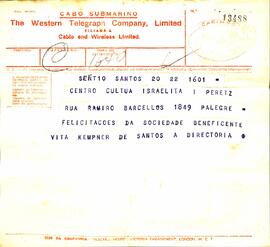 Telegramas de felicitacoes 21