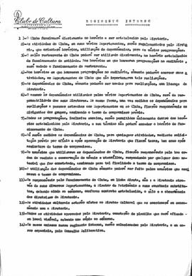 Regimento do Clube de Cultura