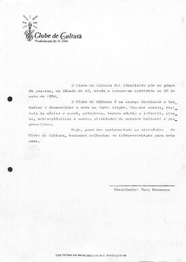 Relatos sobre a trajetória do Clube de Cultura 6