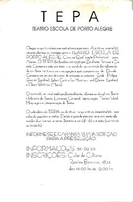 Teatro Escola de Porto Alegre - TEPA