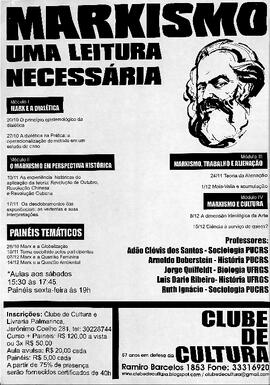 Marxismo: uma leitura necessária