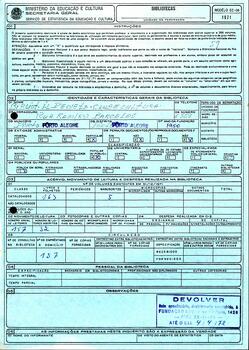 Registro de Funcionamento - Ministerio da Educacao e Cultura