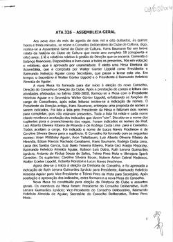 Ata do Conselho Deliberativo - 09/08/2014