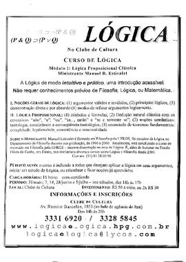 Curso de Lógica