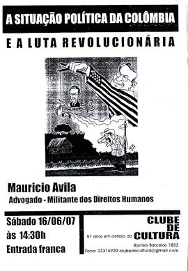 A situação politica da Colombia e a luta revolucionaria