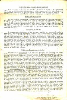 Instrucoes de trabalho