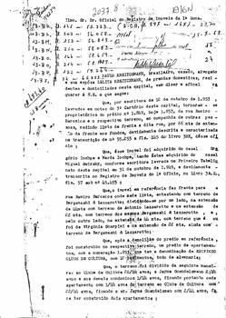 Registro do Imóvel - 1958