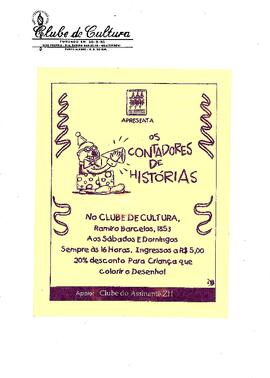 Os contadores de Historias