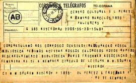 Telegramas de felicitacoes 7