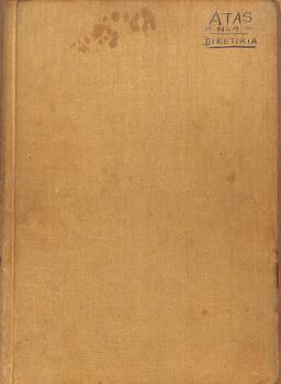 Livro de Atas da Diretoria - nº 1 - 001 a 130