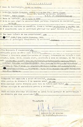 Questionario de Atividades