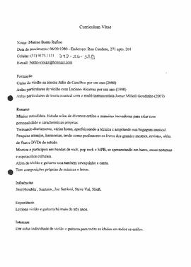 Curriculo Marcos Bento Rufino