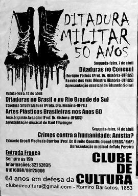 Ditadura Militar: 50 anos