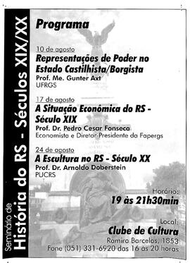 História do RS - séculos XIX / XX