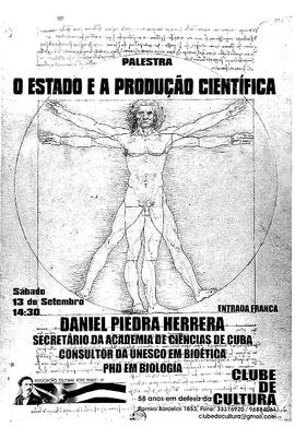 O Estado e a produção científica