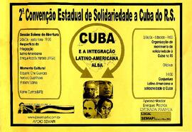 
Convenção Estadual de solidariedade a Cuba no RS
