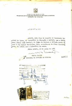 Atestado Instituto Nacional do Livro